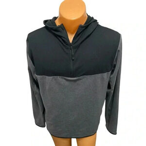 THE AMERICAN OUTDOORSMAN PULLOVER 1/4 ZIP SWEATSHIRT Sz Mens M
Gray/Black EUC
